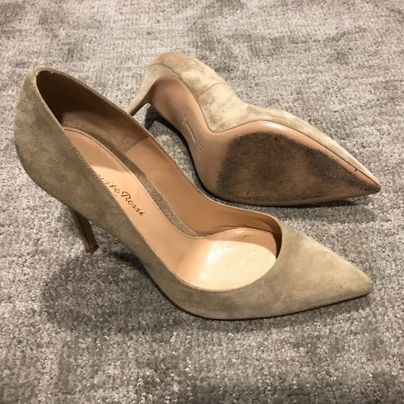 GIANVITO ROSSI Suede pumps 105mm - Picture 2 of 2
